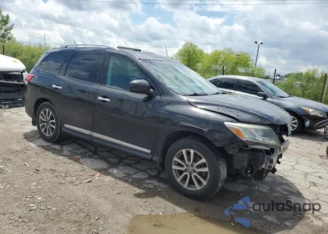 2015 Nissan Pathfinder S from USA, damaged, VIN 5N1AR2MMXFC676803